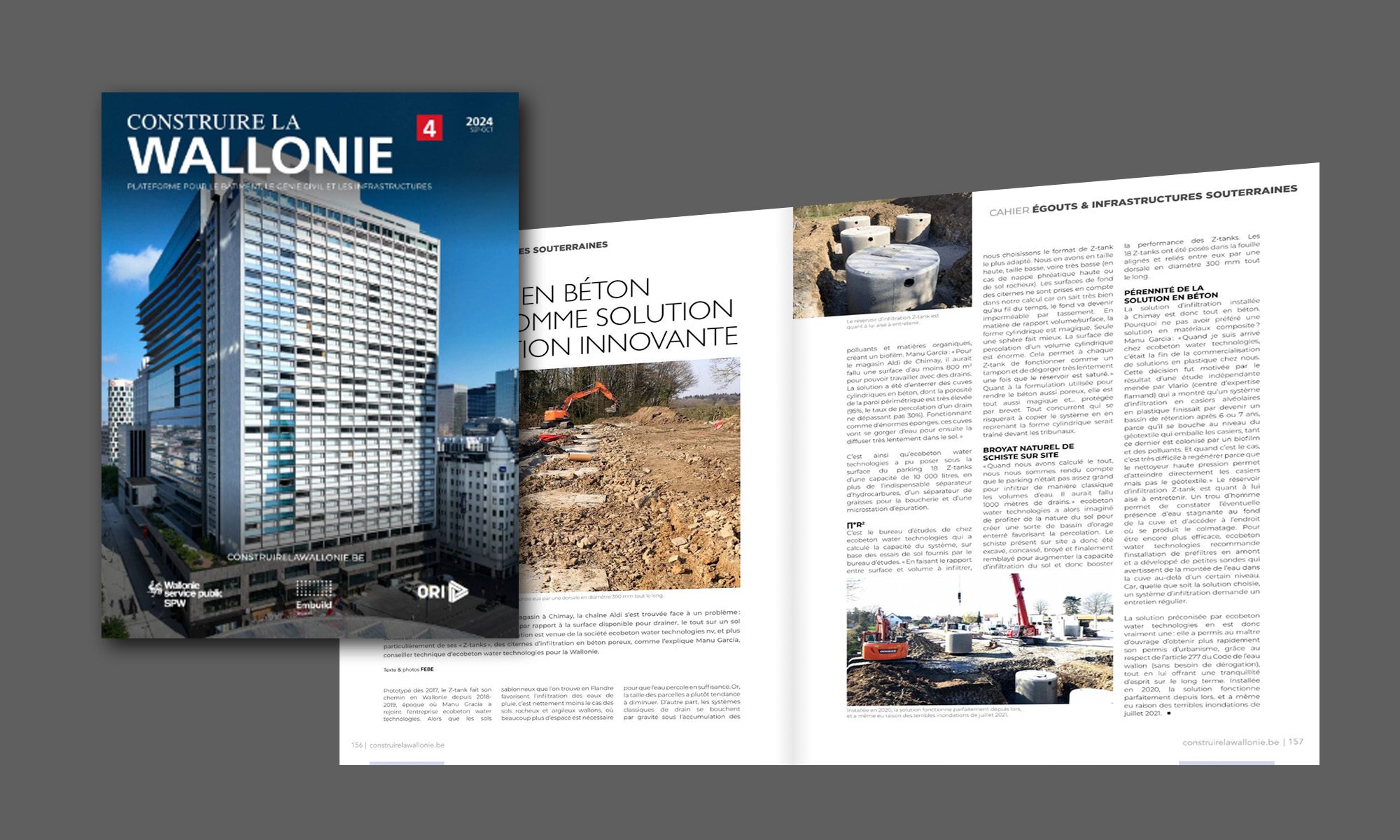 Gelezen in Construire la Wallonie nr. 04 2024 